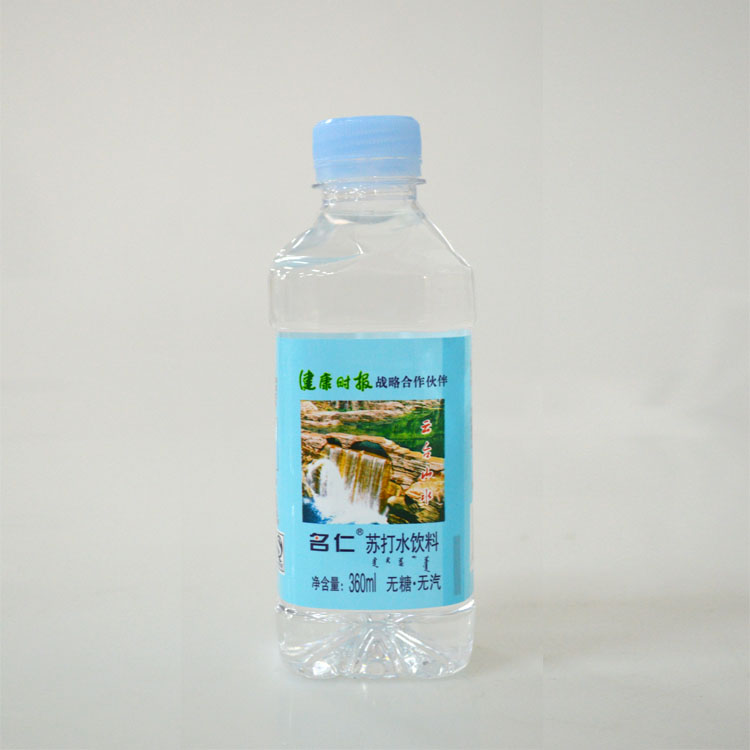 名仁苏打水原味360ml*24瓶/件